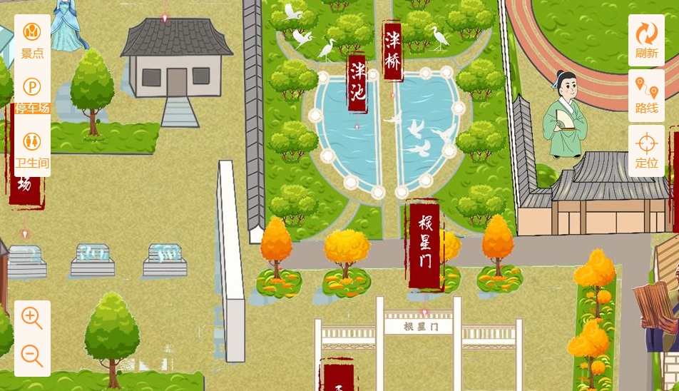 丹凤手绘地图景区语音讲解导览系统：智慧景区建设的基石